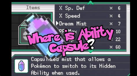 Antisis has a quest for it. . Dream mist pokemon unbound